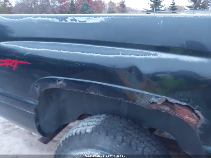 1998 Dodge Ram 1500 St VIN: 3B7HF13Y8WG169552 Lot: 43569070