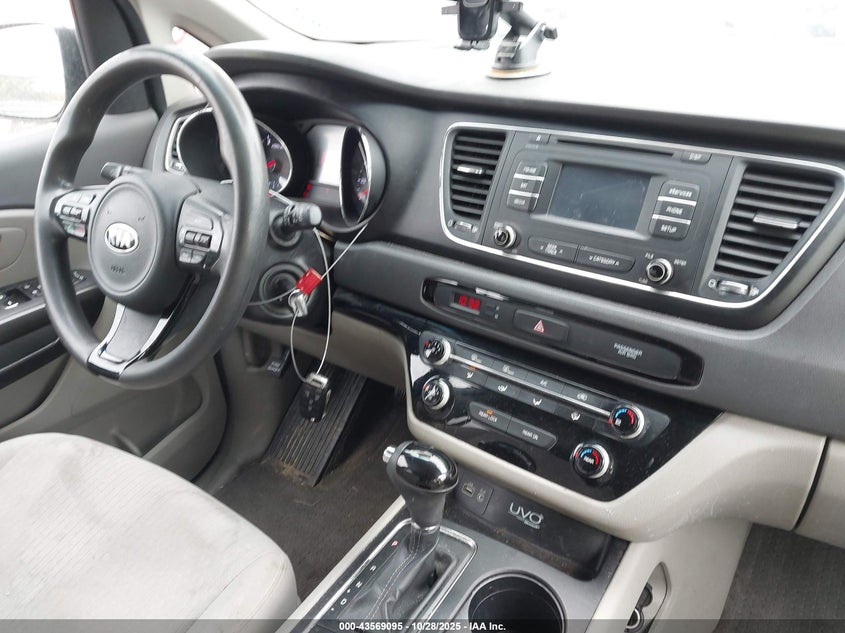 2016 Kia Sedona Lx VIN: KNDMB5C18G6189484 Lot: 43569095