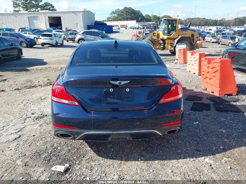 2019 Genesis G70 3.3T Advanced VIN: KMTG34LE7KU027794 Lot: 43569141