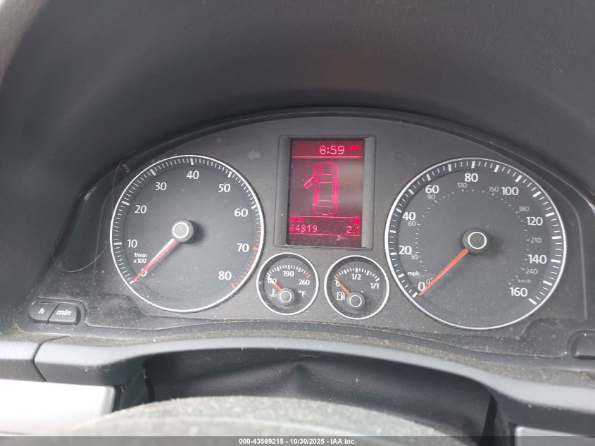 2009 Volkswagen Eos Komfort VIN: WVWBA71F99V011223 Lot: 43569215