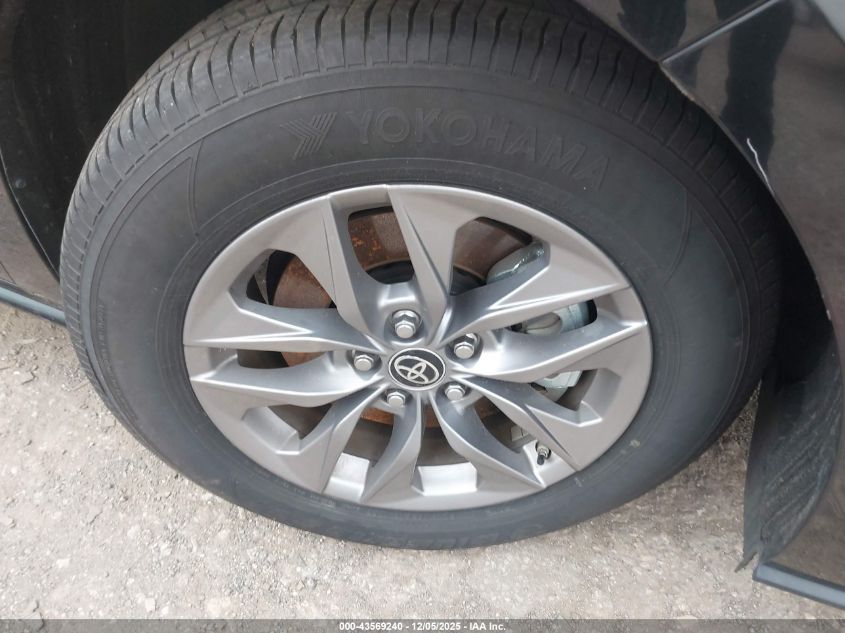 2025 Toyota Sienna Le VIN: 5TDKRKEC3SS254847 Lot: 43569240