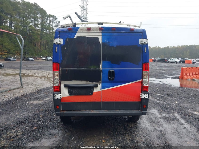 2017 Ram Promaster 1500 Low Roof 136 Wb VIN: 3C6TRVAG5HE508034 Lot: 43569286