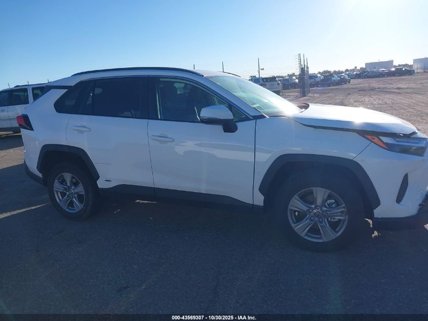 2025 Toyota Rav4 Hybrid Xle VIN: JTMRWRFV2SD303922 Lot: 43569307
