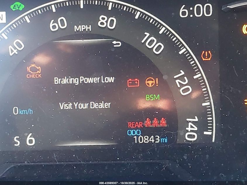 2025 Toyota Rav4 Hybrid Xle VIN: JTMRWRFV2SD303922 Lot: 43569307