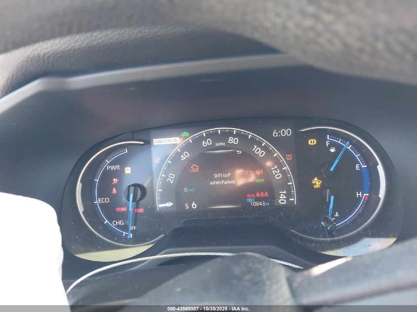 2025 Toyota Rav4 Hybrid Xle VIN: JTMRWRFV2SD303922 Lot: 43569307