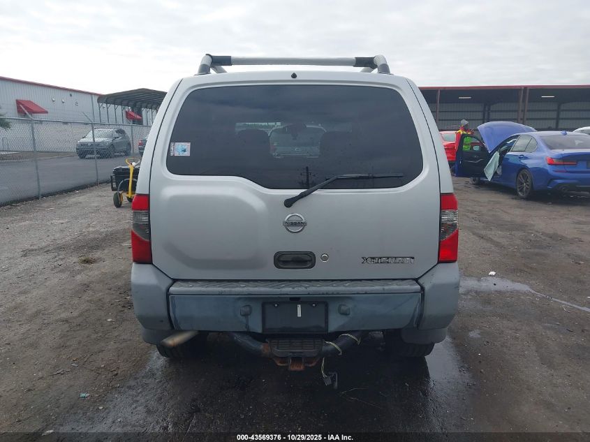 2004 Nissan Xterra Xe VIN: 5N1ED28Y84C677197 Lot: 43569376