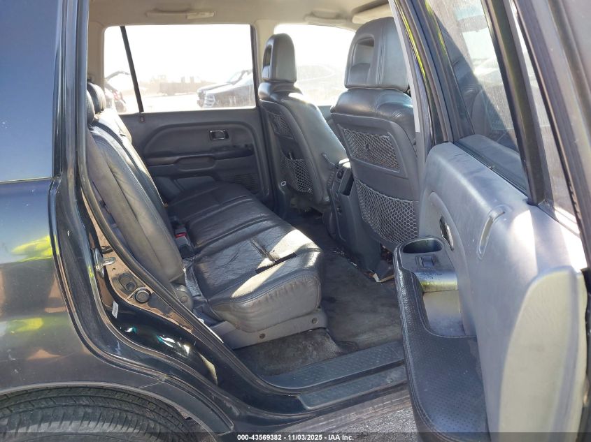 2003 Honda Pilot Ex-L VIN: 2HKYF18783H605786 Lot: 43569382