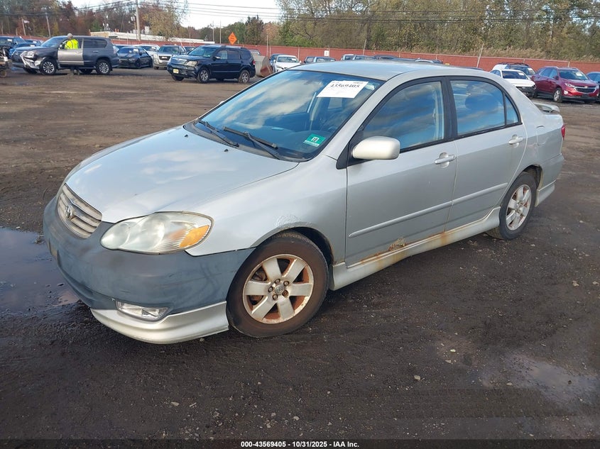 2T1BR32E73C100342 2003 TOYOTA COROLLA photo no. 2
