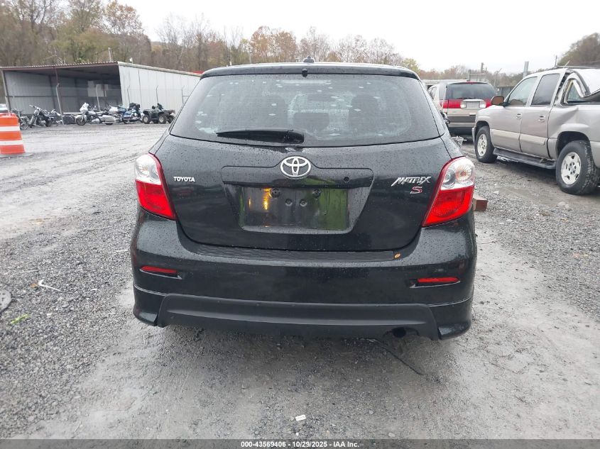 2009 Toyota Matrix S VIN: 2T1KE40E99C003799 Lot: 43569406
