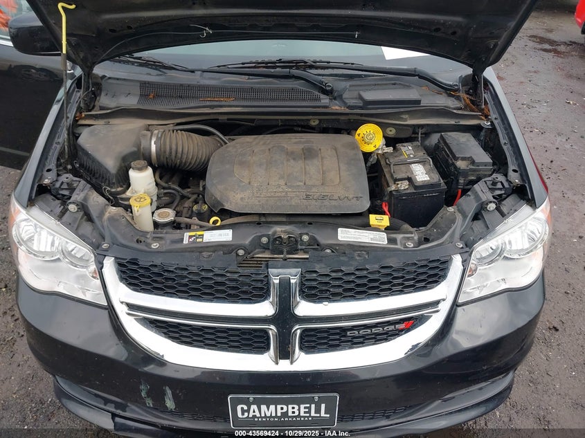 2019 Dodge Grand Caravan Sxt VIN: 2C4RDGCG7KR631222 Lot: 43569424