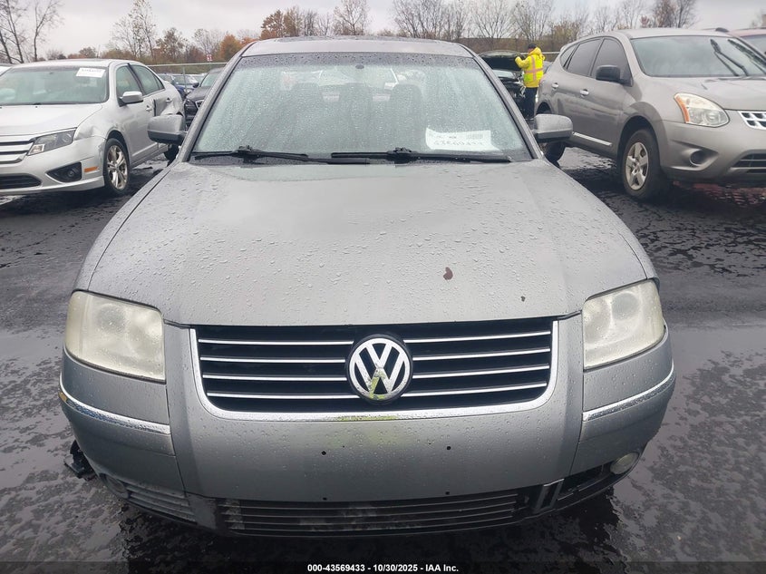 2003 Volkswagen Passat Gls VIN: WVWPD63BX3P193210 Lot: 43569433
