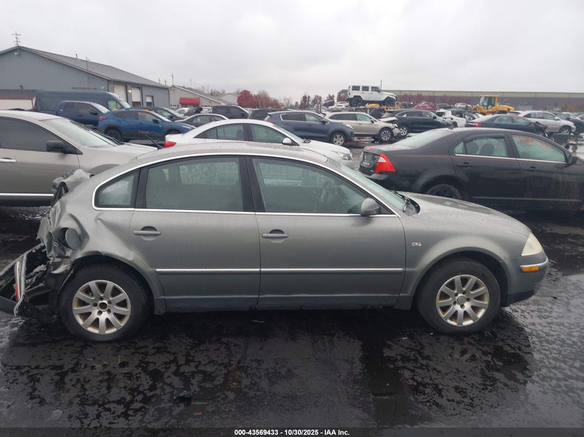 2003 Volkswagen Passat Gls VIN: WVWPD63BX3P193210 Lot: 43569433