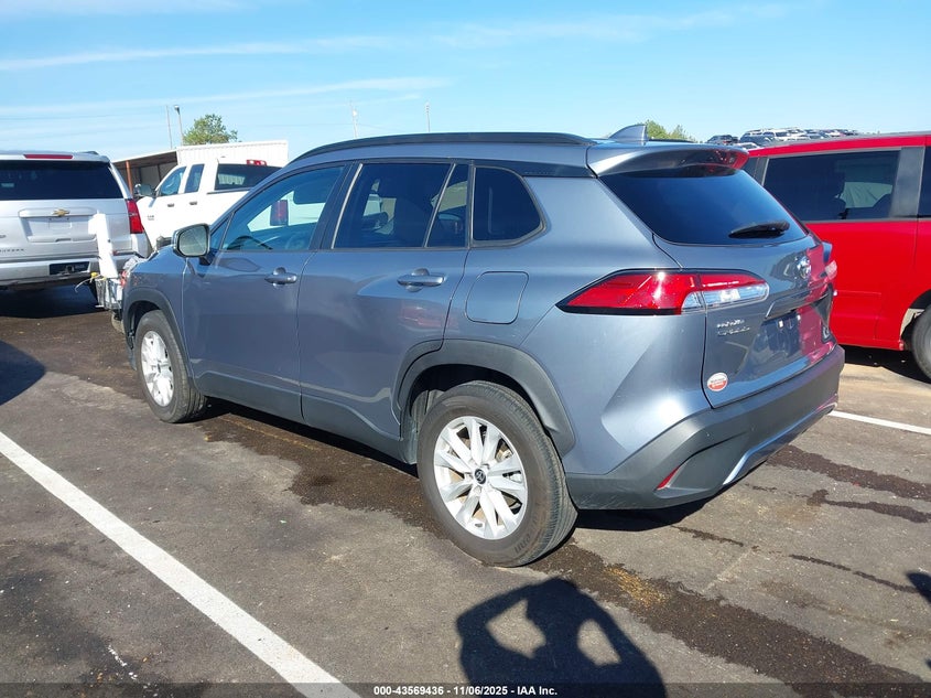 2022 Toyota Corolla Cross Le VIN: 7MUCAAAGXNV016289 Lot: 43569436