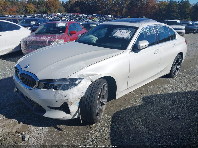 Vin: 3mw5r1j0xl8b17317, lot: 44064513, bmw 330i 20202