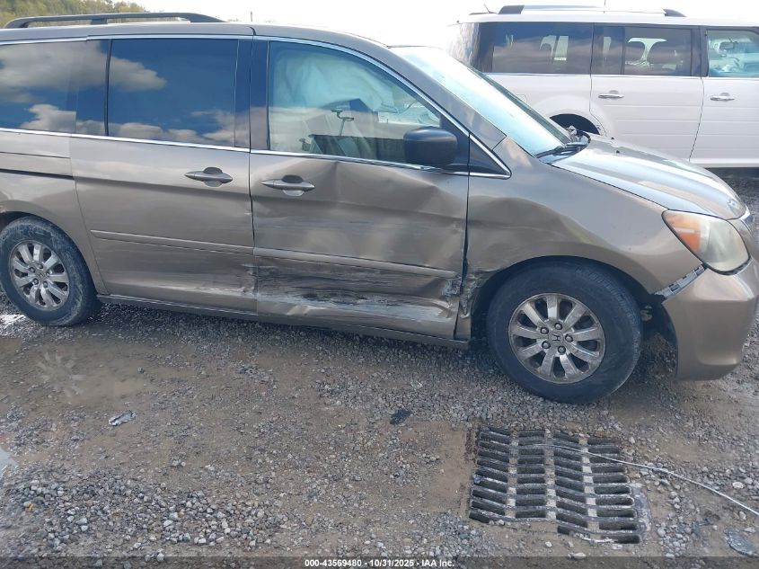 2008 Honda Odyssey Ex-L VIN: 5FNRL38778B407909 Lot: 43569480