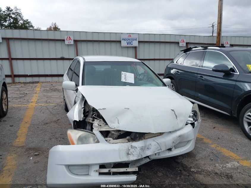 2006 Mitsubishi Lancer Es/Se