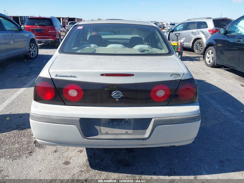 2G1WF52E849221459 2004 CHEVROLET IMPALA photo no. 14