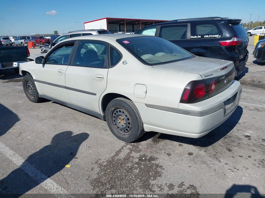 2G1WF52E849221459 2004 CHEVROLET IMPALA photo no. 3