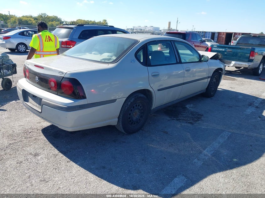 2G1WF52E849221459 2004 CHEVROLET IMPALA photo no. 4