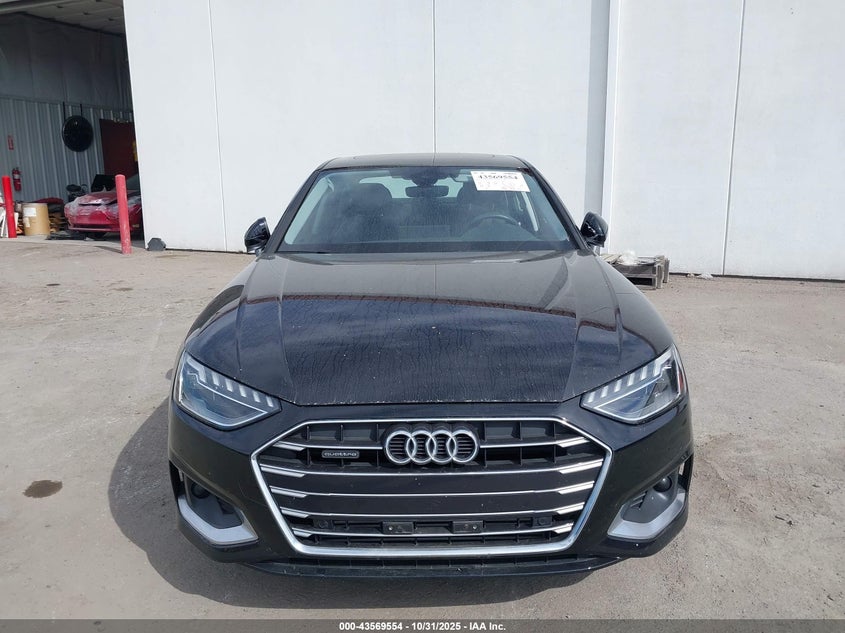 2023 Audi A4 Premium 40 Tfsi Quattro S Tronic VIN: WAUABAF42PA025773 Lot: 43569554