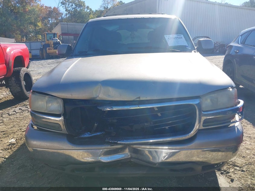 2001 GMC Yukon Sle VIN: 1GKEC13T61R152925 Lot: 43569569