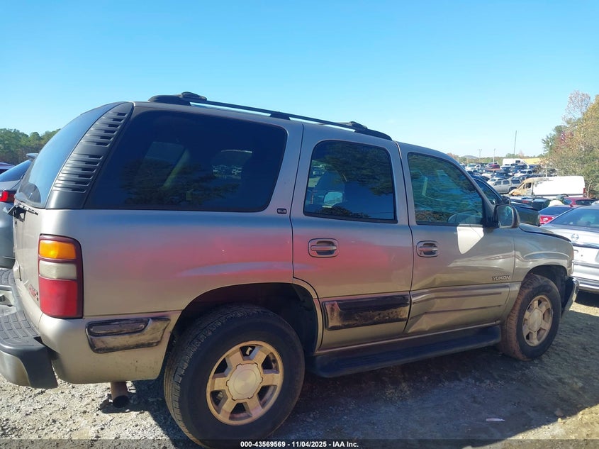 2001 GMC Yukon Sle VIN: 1GKEC13T61R152925 Lot: 43569569