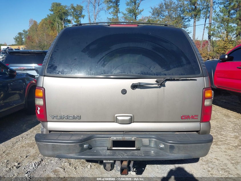2001 GMC Yukon Sle VIN: 1GKEC13T61R152925 Lot: 43569569