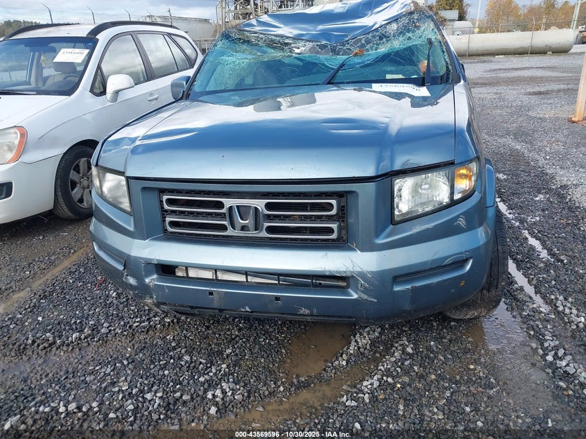 2007 Honda Ridgeline Rts VIN: 2HJYK16447H545553 Lot: 43569596