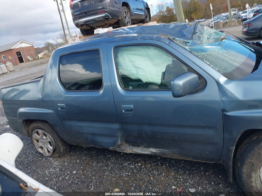 2007 Honda Ridgeline Rts VIN: 2HJYK16447H545553 Lot: 43569596