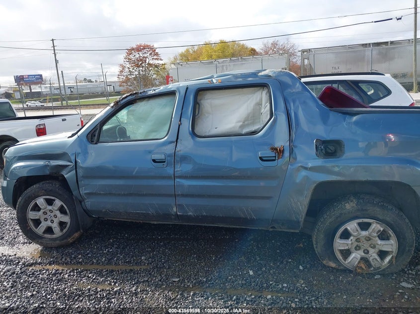 2007 Honda Ridgeline Rts VIN: 2HJYK16447H545553 Lot: 43569596
