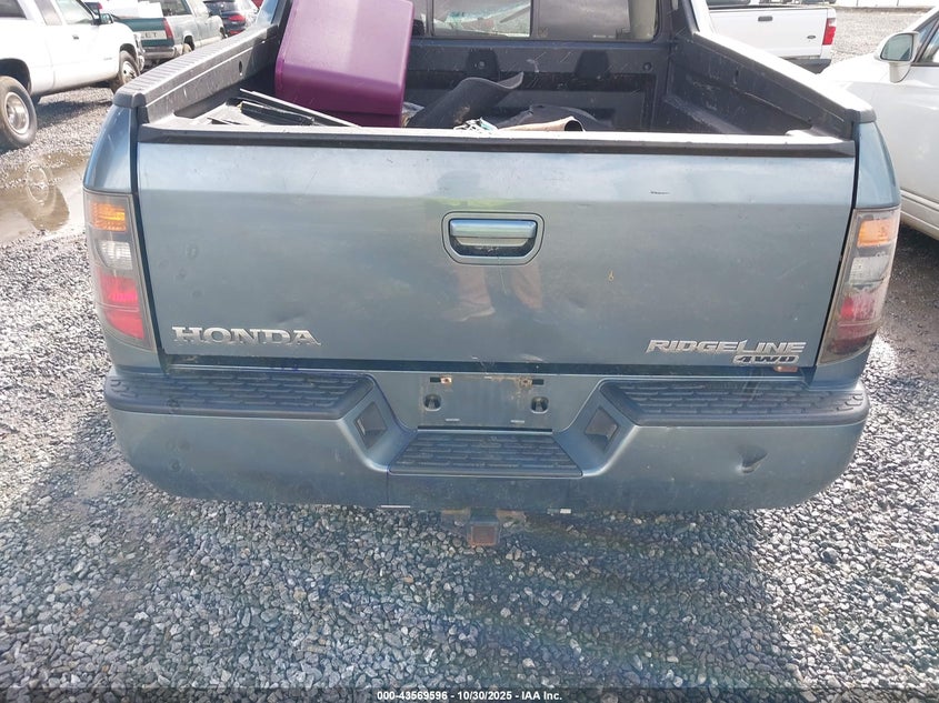 2007 Honda Ridgeline Rts VIN: 2HJYK16447H545553 Lot: 43569596