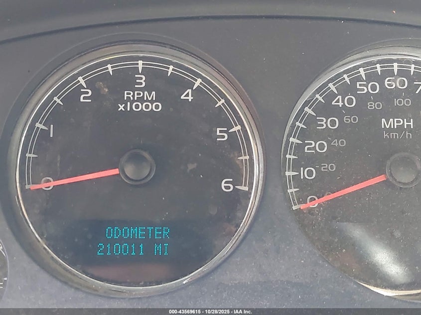 2008 Chevrolet Tahoe Ltz VIN: 1GNFC130X8R138758 Lot: 43569615