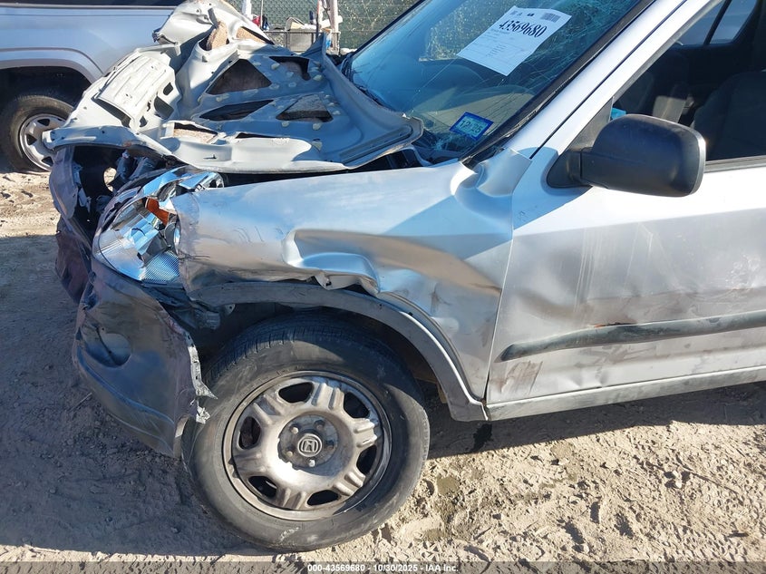 2005 Honda Cr-V Lx VIN: JHLRD78595C019286 Lot: 43569680