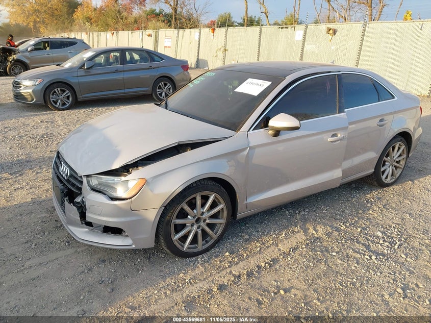 2016 Audi A3 2.0T Premium VIN: WAUE8GFF6G1097404 Lot: 43569681