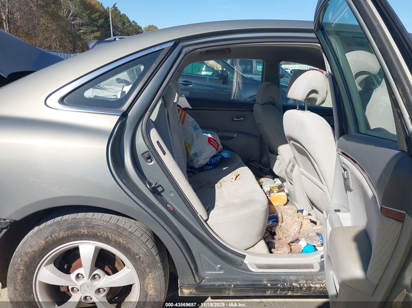 2007 Hyundai Azera Gls VIN: KMHFC46D07A241348 Lot: 43569687