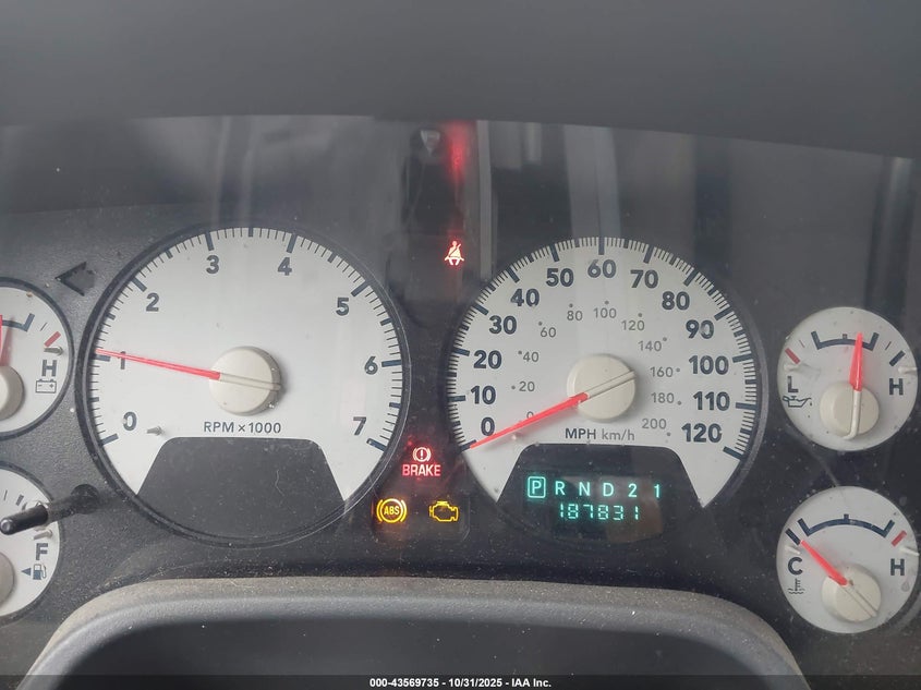 2006 Dodge Ram 2500 Slt/Trx4 Off Road/Sport/Power Wagon VIN: 3D7KS28D06G162999 Lot: 43569735