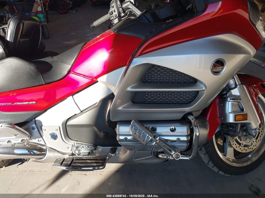 2012 Honda Gl1800 VIN: JH2SC68L3CK000303 Lot: 43569743