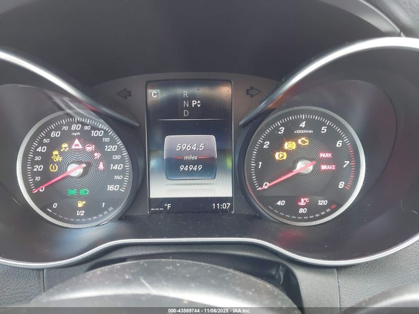 2017 Mercedes-Benz C 300 4Matic VIN: 55SWF4KBXHU186883 Lot: 43569744