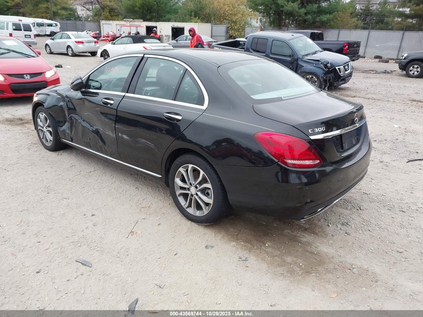 2017 MERCEDES-BENZ C 300 auction photo 3