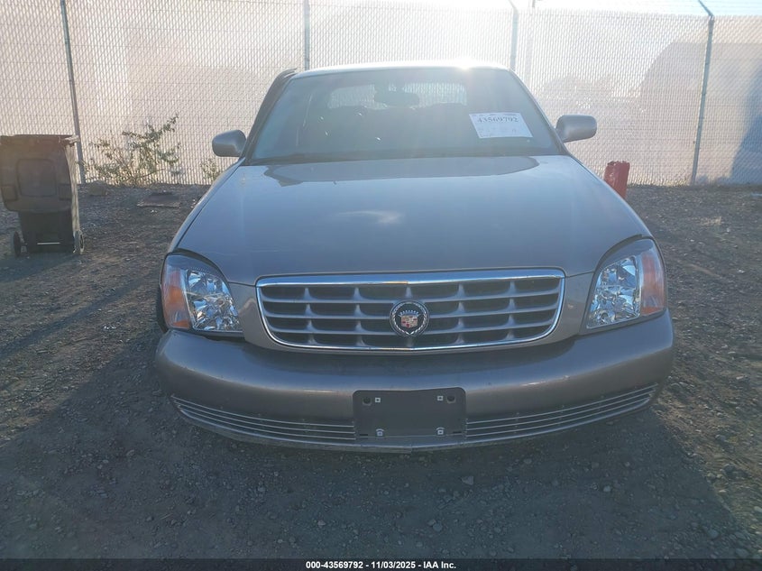 2000 Cadillac Deville Dhs VIN: 1G6KE57Y7YU252872 Lot: 43569792