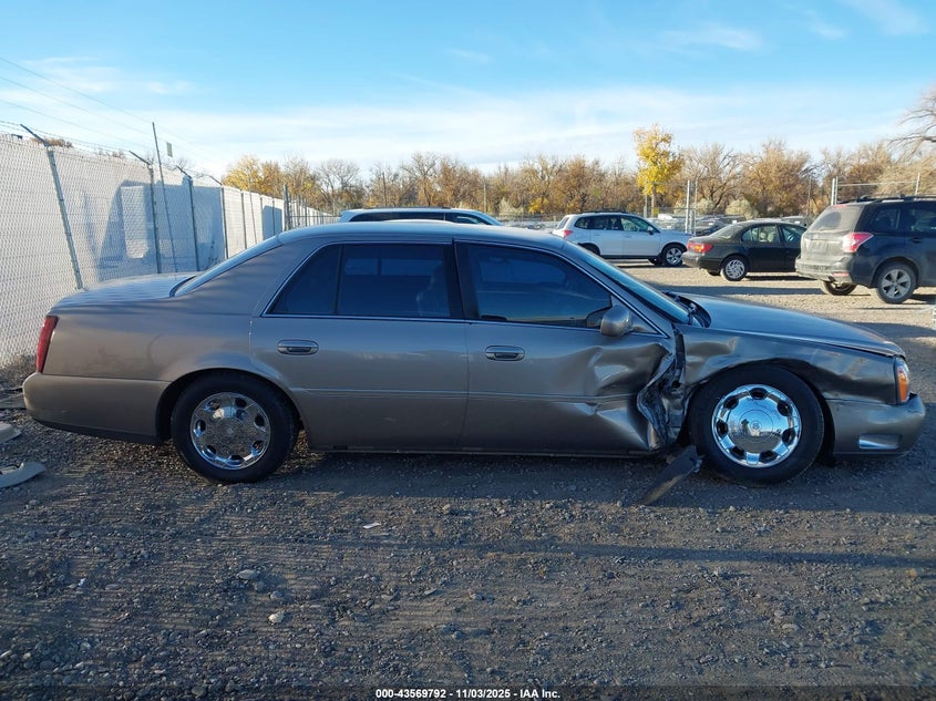 2000 Cadillac Deville Dhs VIN: 1G6KE57Y7YU252872 Lot: 43569792