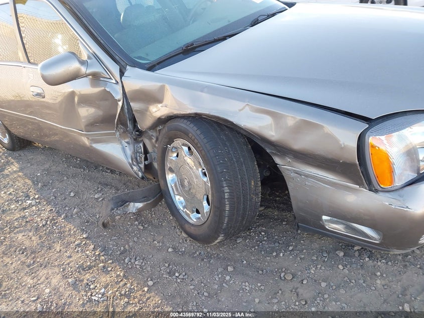 2000 Cadillac Deville Dhs VIN: 1G6KE57Y7YU252872 Lot: 43569792