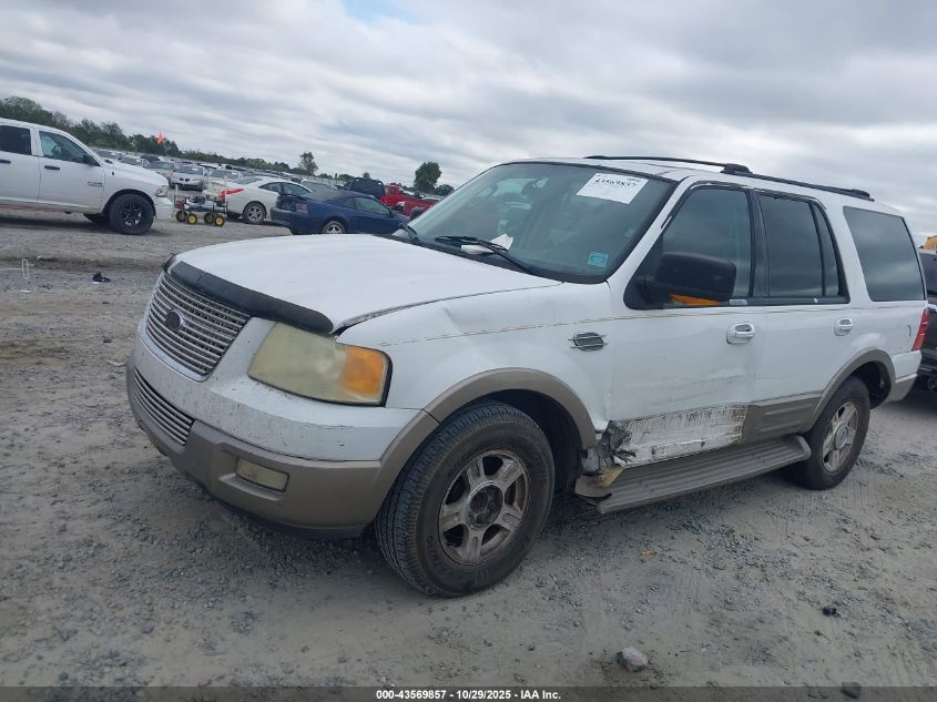 2003 Ford Expedition Eddie Bauer VIN: 1FMFU17LX3LC10706 Lot: 43569857