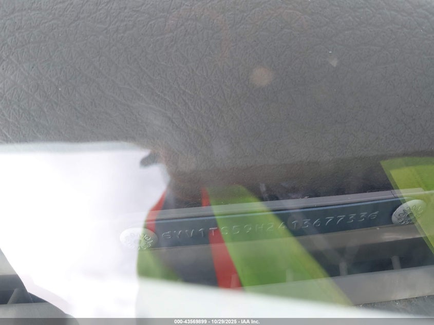 2004 Volvo S80 2.5T VIN: YV1TS59H241367733 Lot: 43569899