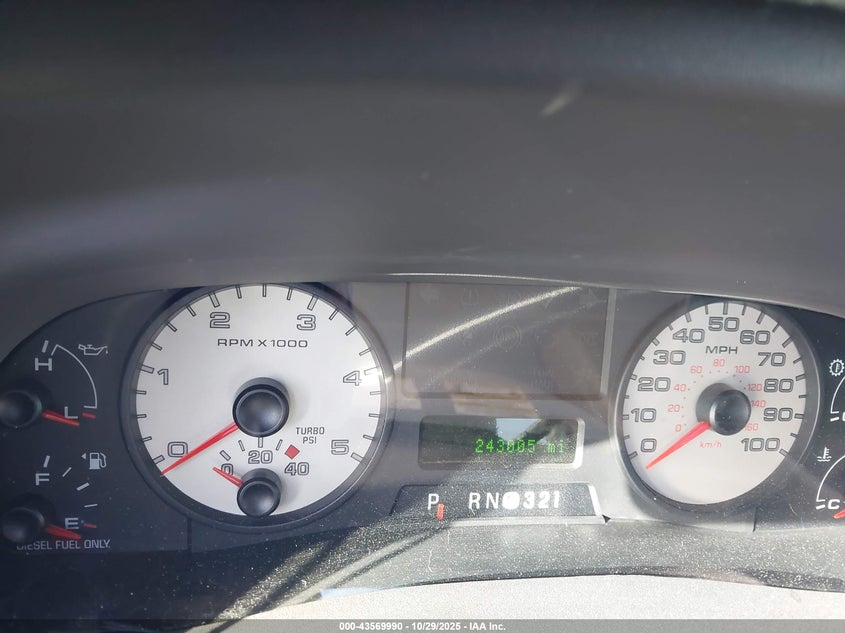 2005 Ford F-250 Lariat/Xl/Xlt VIN: 1FTSW21P65EA20987 Lot: 43569990