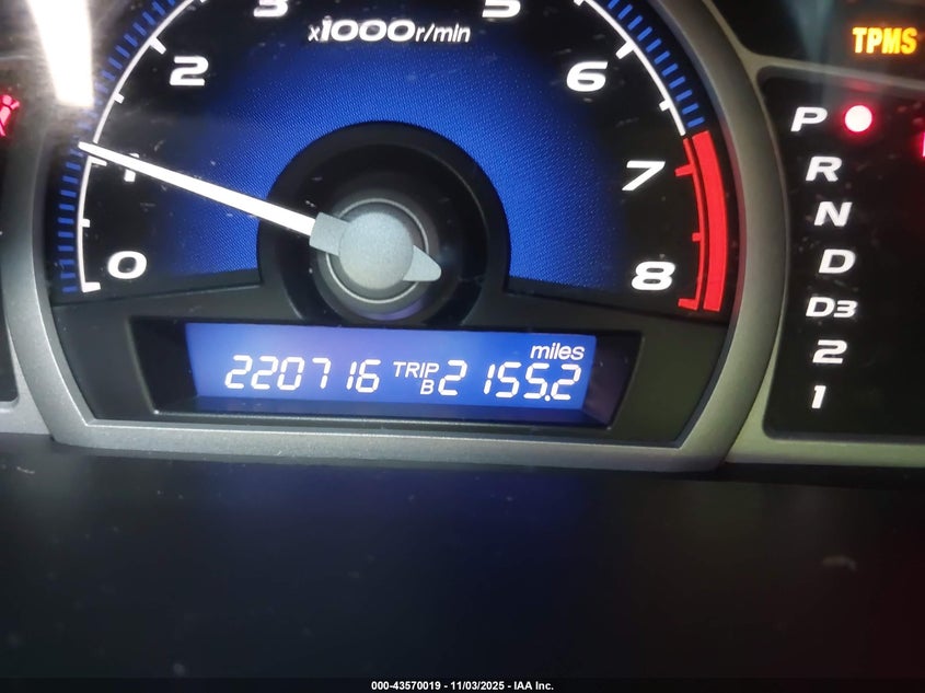 2009 Honda Civic Lx VIN: 2HGFG12669H508545 Lot: 43570019