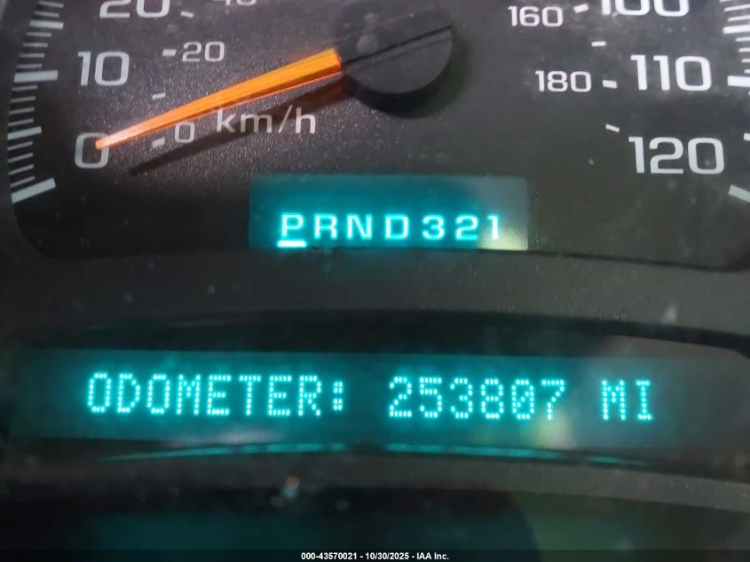 2003 Chevrolet Tahoe VIN: 1GNDC13Z03R317491 Lot: 43570021