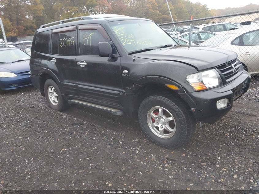 2002 Mitsubishi Montero Limited