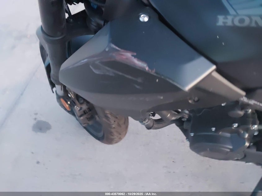 2025 Honda Cb500 F VIN: MLHPC7159S5100027 Lot: 43570062