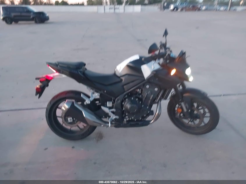 2025 Honda Cb500 F VIN: MLHPC7159S5100027 Lot: 43570062